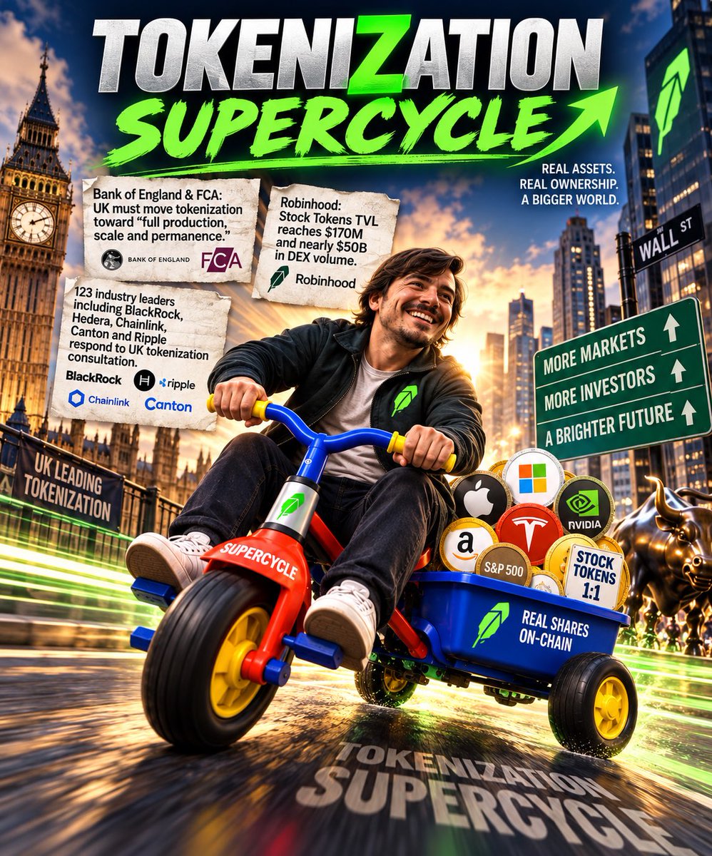 Moibelle28's tweet photo. @blknoiz06 Tokenization Supercycle it’s here 

0x8fa1248c3ec58f733e778b89c30526716cd70893

@TokenSuperCycle https://t.co/R0Uo8YzuF3