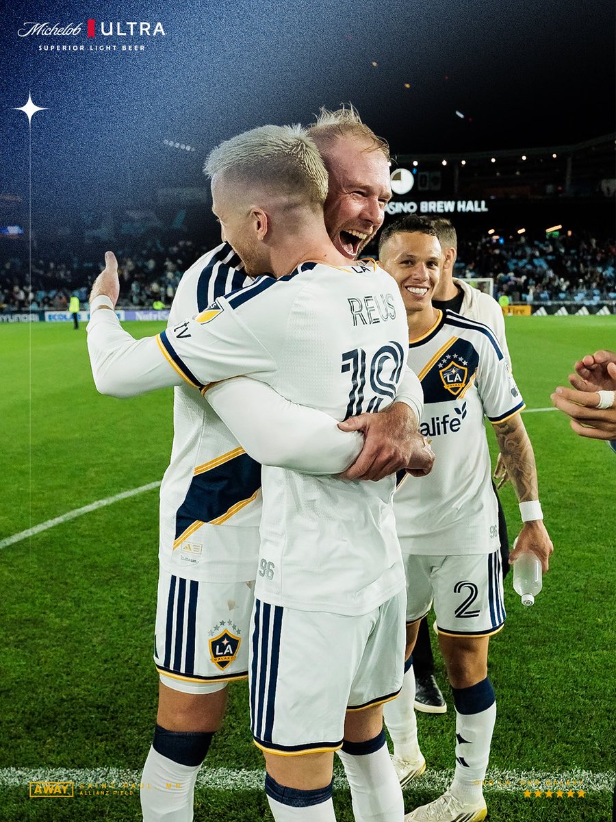 LAGalaxy's tweet photo. Shots from our W in Minnesota 📸 https://t.co/PcOY1RFVn8