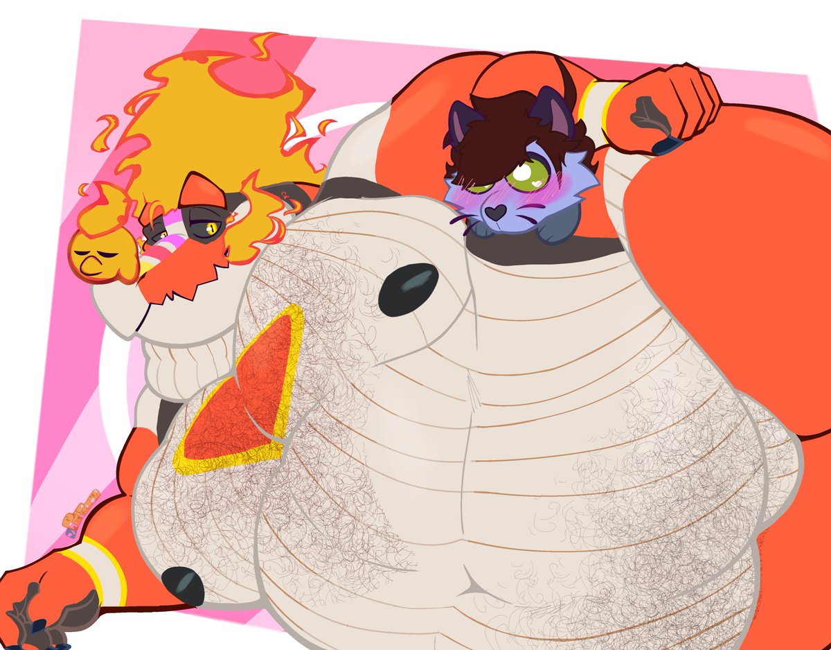 CrocVant's tweet photo. jeje, yo aqui descansando y un polizon gatuno aparece y se queda atrapado entre mi brazo y mis lonjas uwu

dibujo hermoso hecho por @ELP4ISANO_RARO (y el gatus es un amigo mio ^^ https://t.co/3kGcE5Mdnu