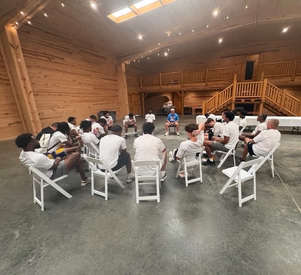 ReddiesMBB's tweet photo. 2026 Character Academy! Filled with activities, guest speakers and most importantly a time to share, grow and become cohesive for this season and the rest of our lives. On the court success is always important, but nothing trumps growing as young men. #NoMereBeast #TeamTogether https://t.co/fhkILmLZFi