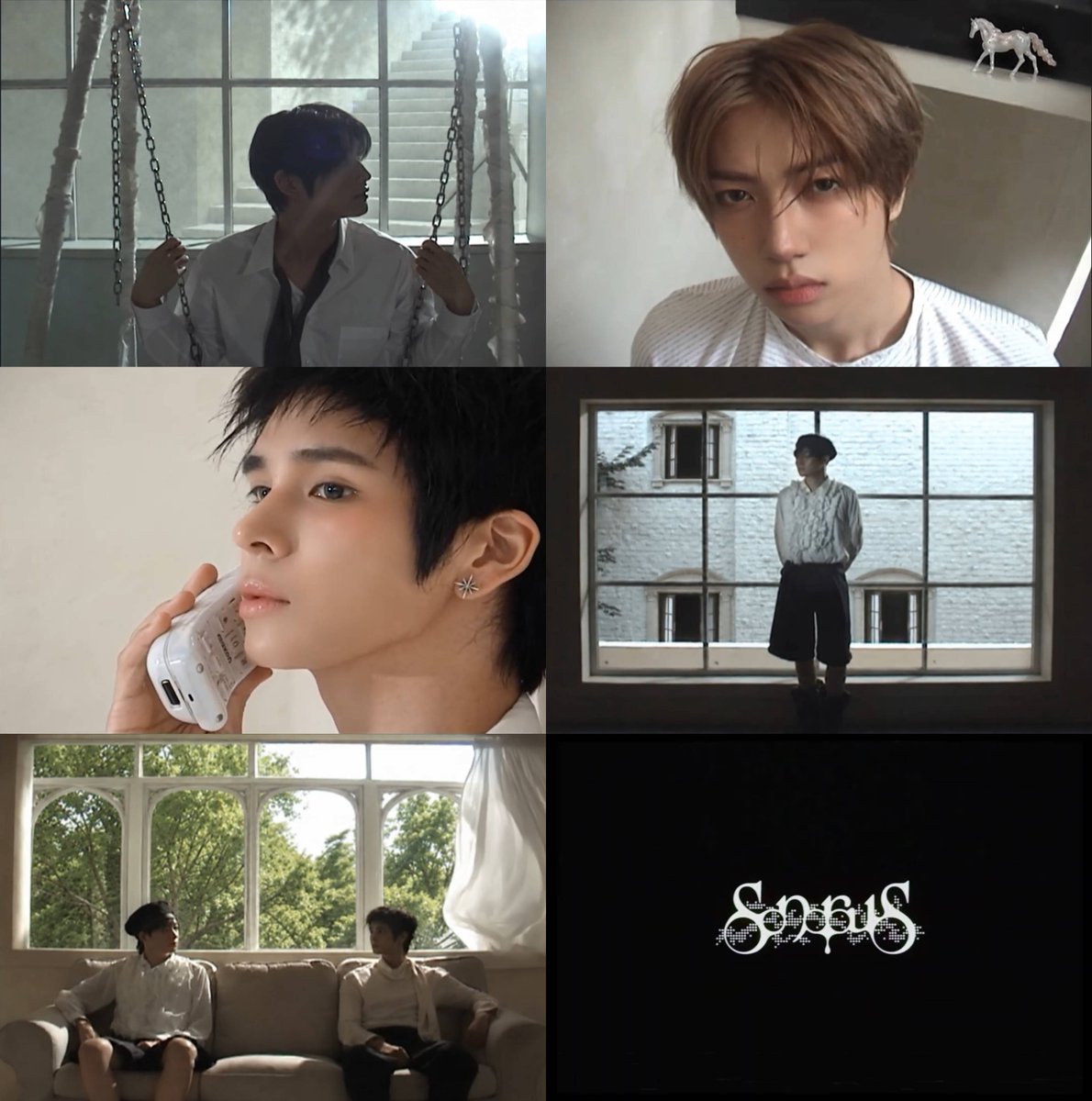 kbsworld_enter's tweet photo. 크래비티, 30일 신보 '소노로스' 콘셉트 필름 공개...몽환적 분위기 속 '공명' 포착

'30일 컴백' 크래비티, 신보 '소노로스' 에코 콘셉트 눈길...타이틀곡 '라우더' 궁금증 자극

크래비티, 30일 컴백 기대감 고조...앨범 발매→단독 콘서트로 이어갈 '소노로스'

[사진 = 스타쉽엔터테인먼트]

#크래비티 #CRAVITY