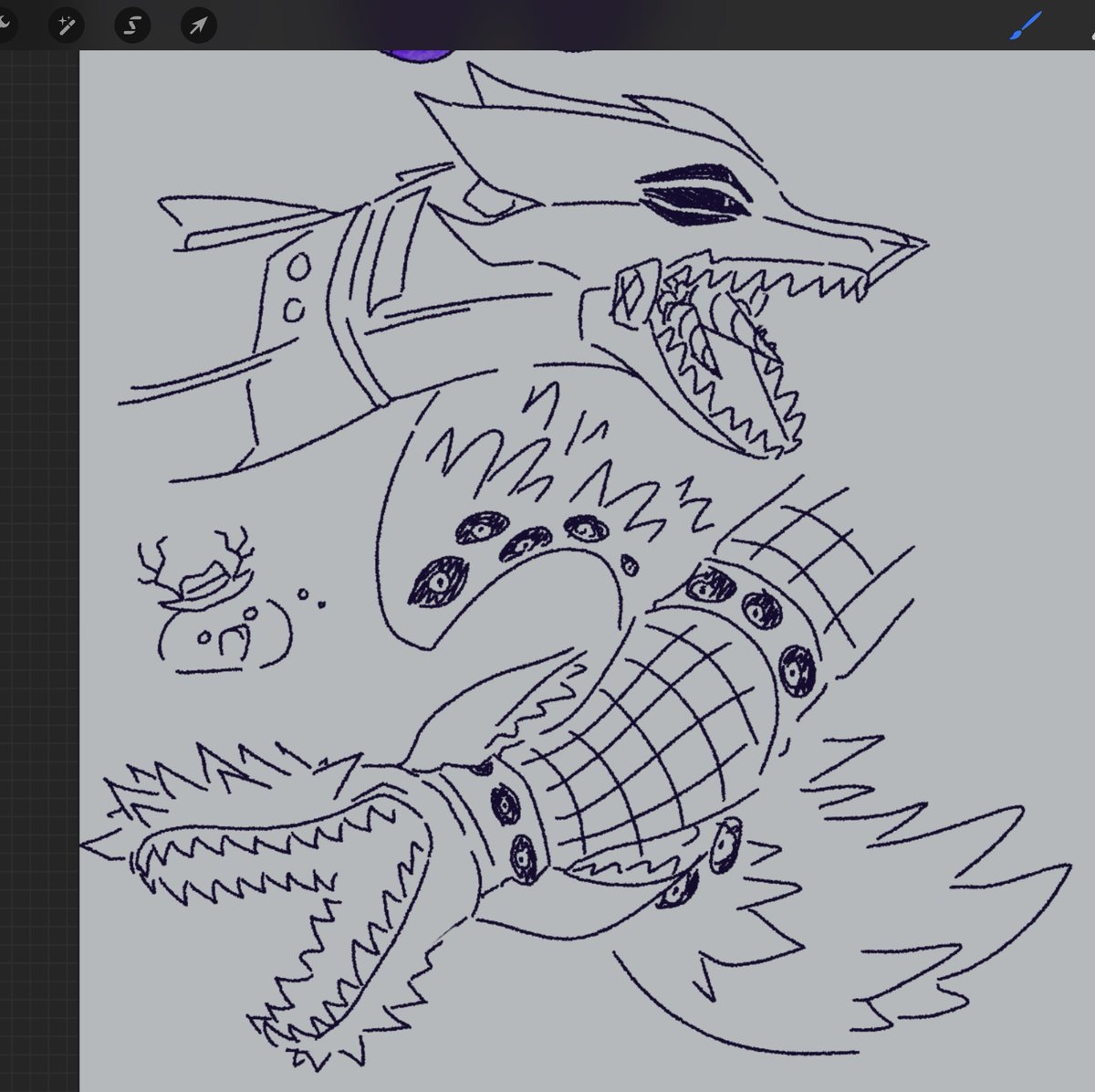 hydraNessa's tweet photo. #nullscape doodles https://t.co/IHP5GfutF8