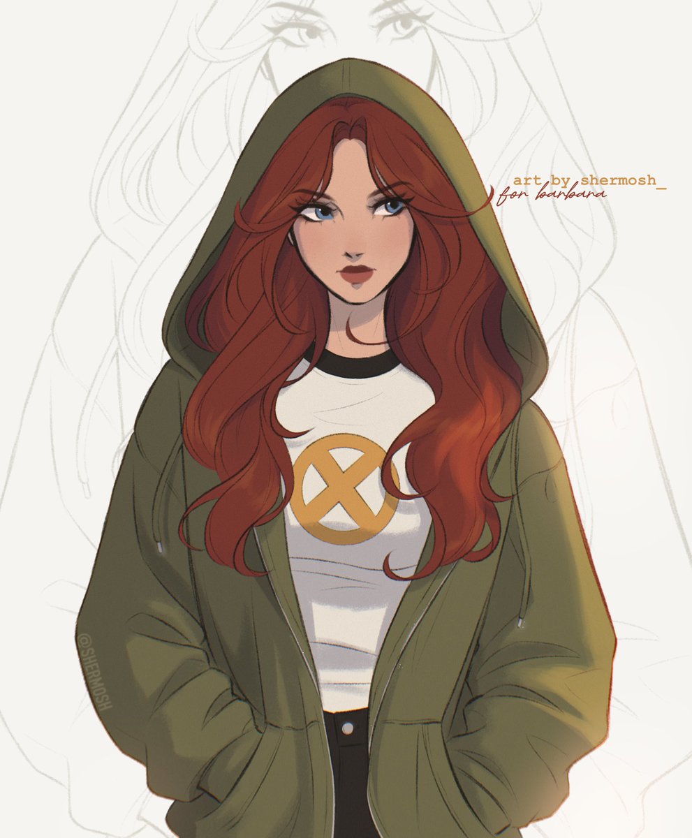 veqacrux's tweet photo. people are people
but it's like you're made of angel dust.

jean elaine grey as cassie hobbes by shermosh_
for barbara 🧡 https://t.co/OxleZOE3QI