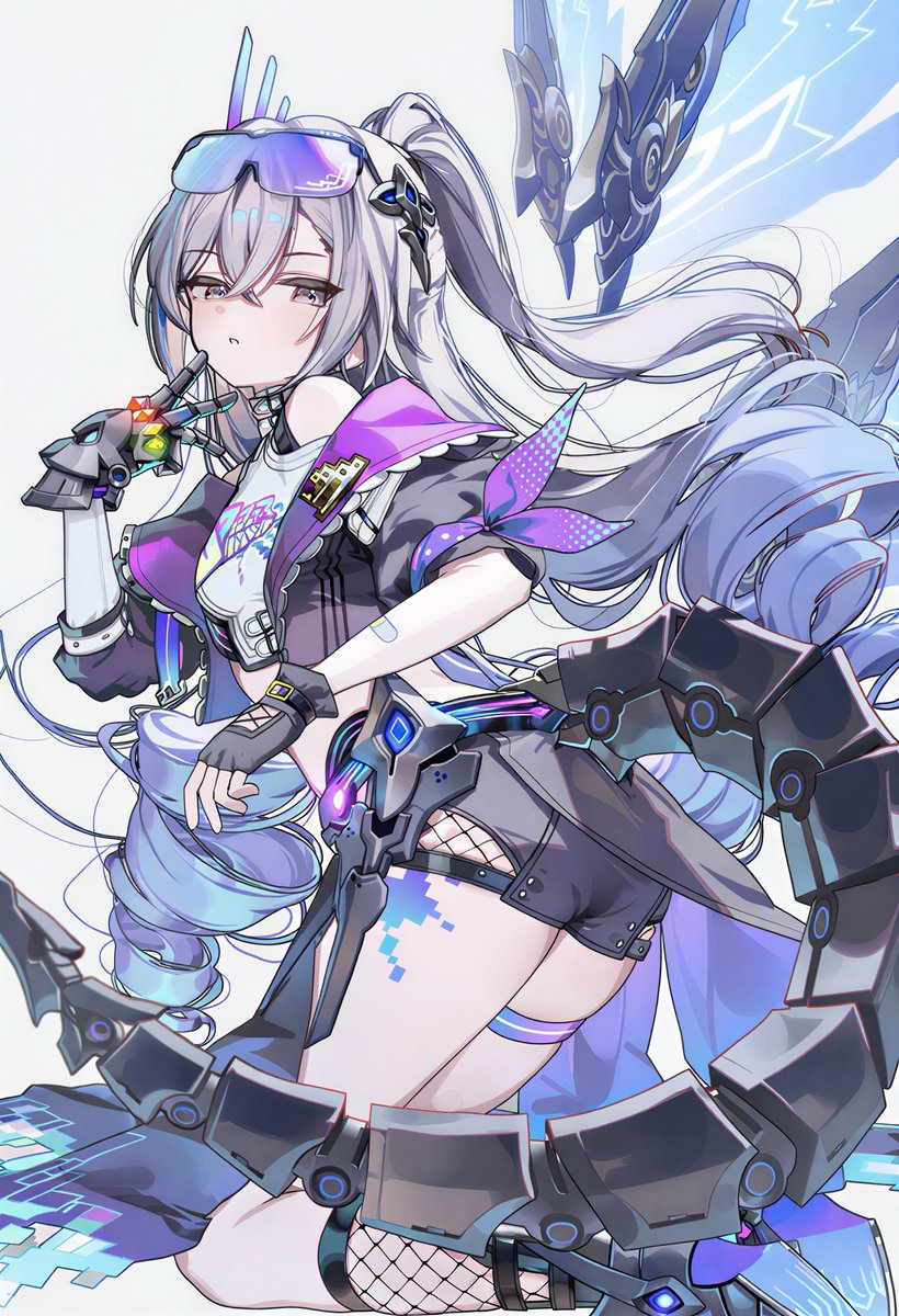 PurpleCat_Art's tweet photo. Silver Wolf / 銀狼 
SFW illustration
#崩壊スターレイル #HonkaiStarRail https://t.co/CdtXR4JSvS