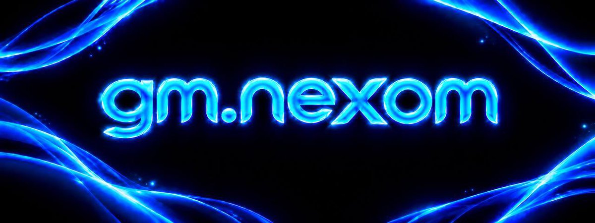 Nexomdotfun's tweet photo. gm.nexom https://t.co/sbyMsvFyDs