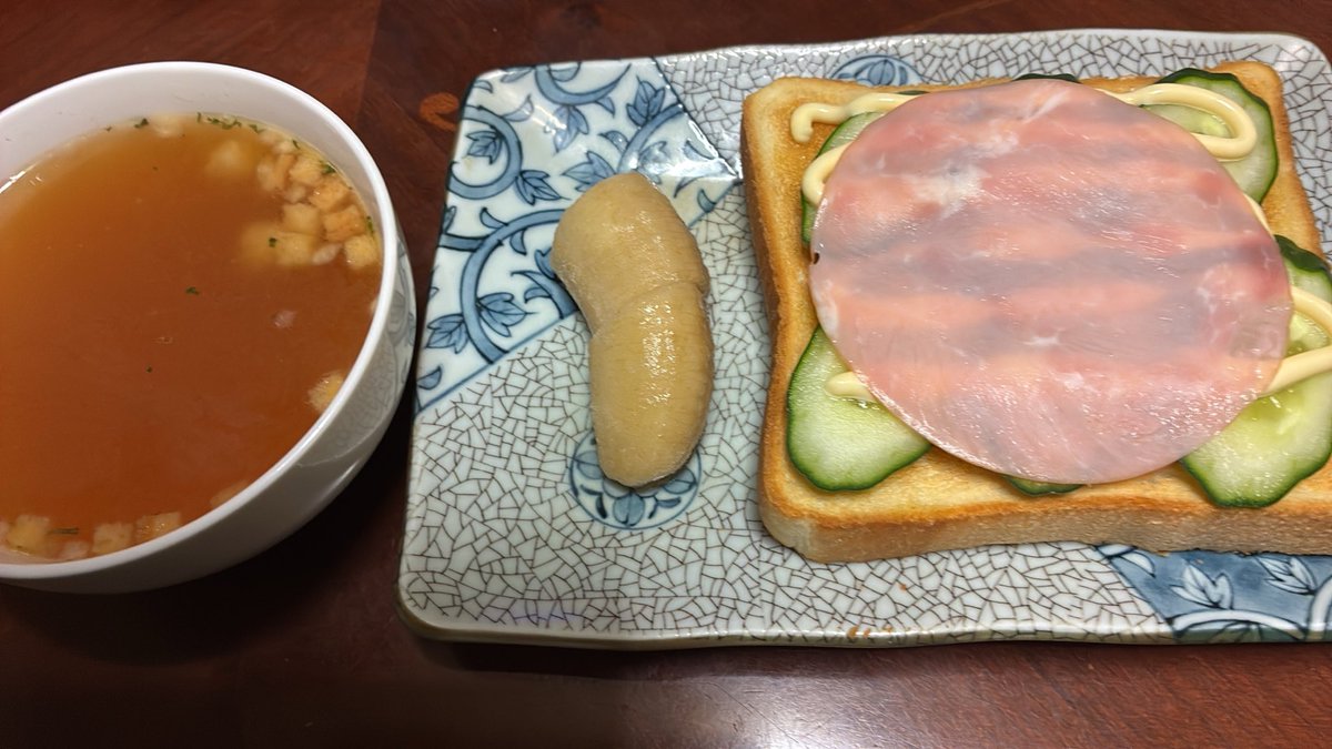 fwhg2823's tweet photo. 今日の朝食 https://t.co/556P7QsFcJ