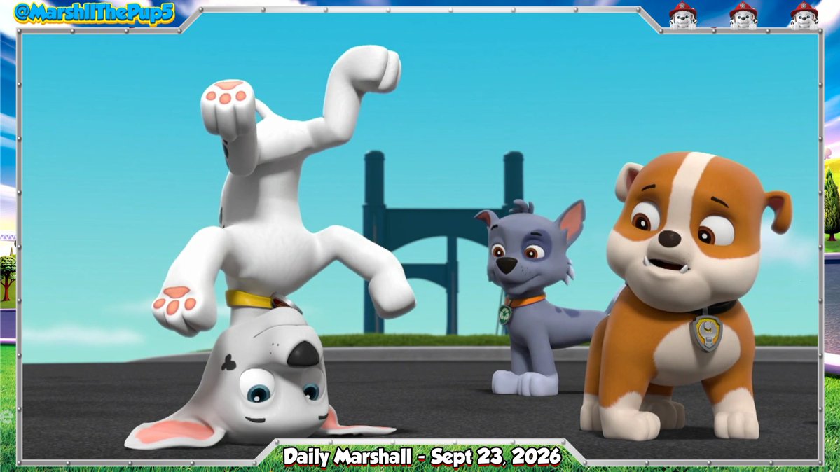 MarshallThePup5's tweet photo. Daily Marshall - September 23, 2026
#PAWPatrol #DailyMarshallPics https://t.co/LWsFzh09nS