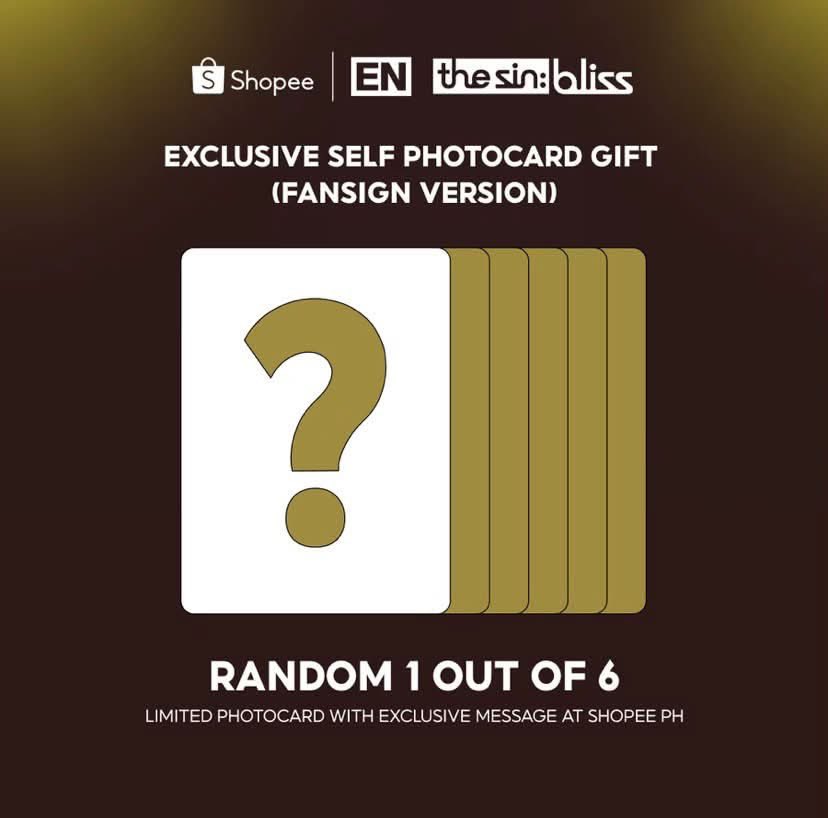 lunehnic's tweet photo. 엔하이픈 포카 마지막 영통 
ENHYPEN THE SIN : BLISS SHOPEE Fansign

only poca
dm

wts 정원 jungwon 제이 jay 제이크 jake 성훈 sunghoon 선우 sunoo 니키 ni-ki photocard 교환 럭드 미공포 특전 엔진반 위버스 weverse 제이 제이크 성훈 선우 니키  sell wts pc mcd vce video call event https://t.co/yl3h5RnPt1
