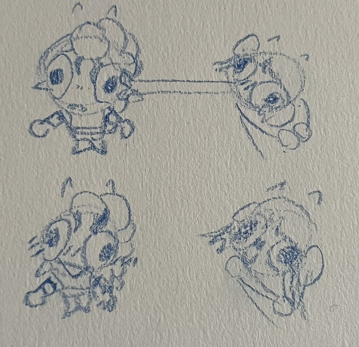 DaisySutekina's tweet photo. Since this post is a year old and some, I found the first sketches in the archives… #zoerumi #kpdh https://t.co/4Kl4p7JCky