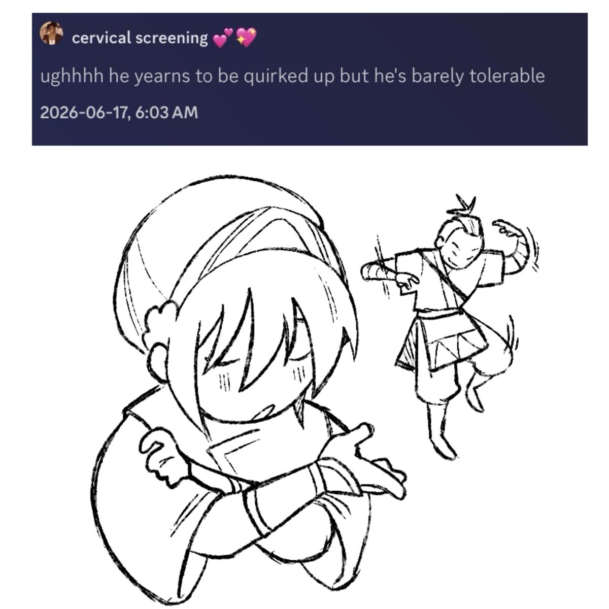 FishbonesArtt's tweet photo. atla incorrect quotes (courtesy of my discord server)

#atla https://t.co/5cTRpIQlcX