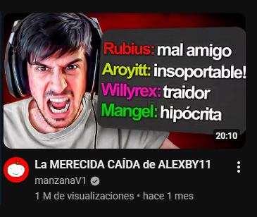 HachimiLover's tweet photo. Odio mi feed de Youtube, es literalmente la misma miniatura de mierda para todo https://t.co/XxgjIEUQRt