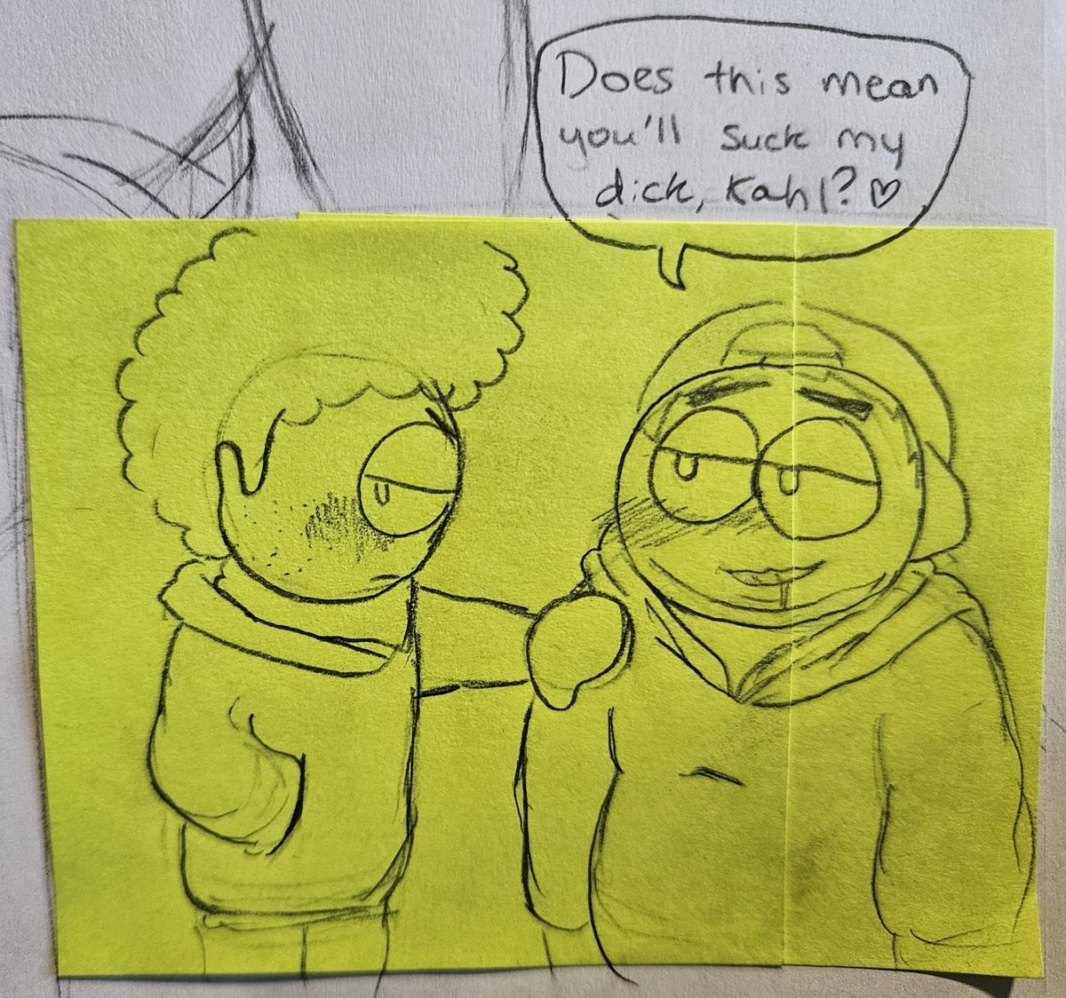 tatertot_fox's tweet photo. Mini #kyman comic. I had to make sure I was respecting Kyle's autonomy with this one. #spkyman #kymantwt #sptwt https://t.co/zTTyiSD7Sb
