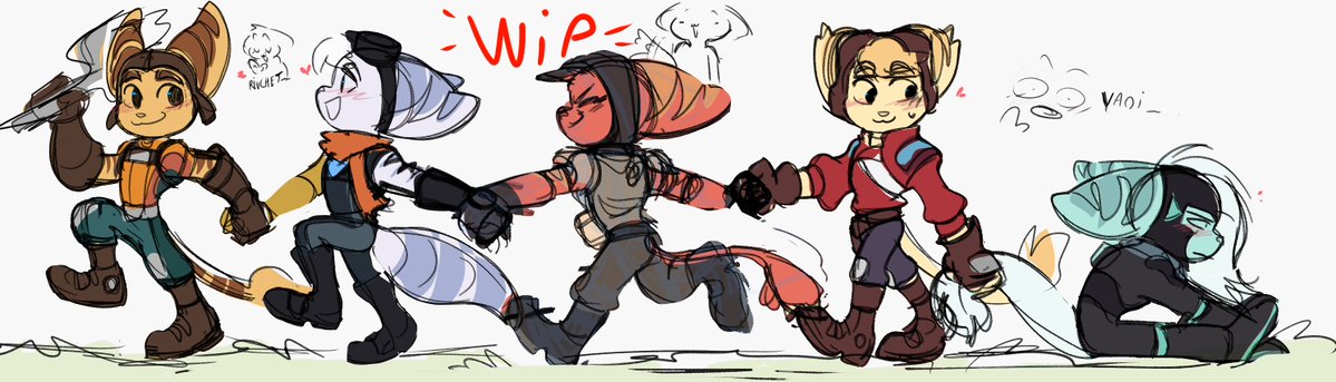 laSketchowo's tweet photo. wip🧡💜❤️💛💙 https://t.co/yuPcKyXwjP