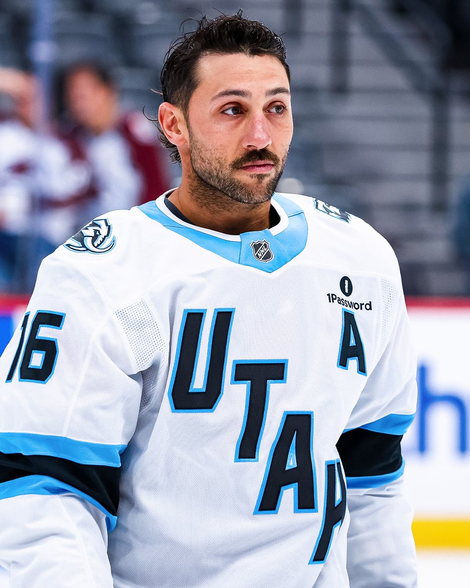 NHL's tweet photo. Welcome to Utah, Vincent Trocheck 🦣 https://t.co/migcrokMfc