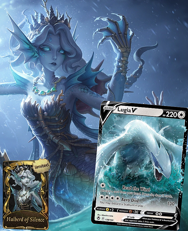 hoennleagues's tweet photo. assigning some identity v s tiers to pokemon cards :DD!!!!!!!!!! #idvtwt

meteorologist (windchaser) - cresselia 071
enchantress (blooming augury) - mega diancie 282
naiad (halbred of silence) - lugia V 138
violinist (inferno sonata) - charizard 261 https://t.co/pvCjPKiePc