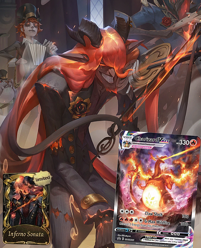 hoennleagues's tweet photo. assigning some identity v s tiers to pokemon cards :DD!!!!!!!!!! #idvtwt

meteorologist (windchaser) - cresselia 071
enchantress (blooming augury) - mega diancie 282
naiad (halbred of silence) - lugia V 138
violinist (inferno sonata) - charizard 261 https://t.co/pvCjPKiePc