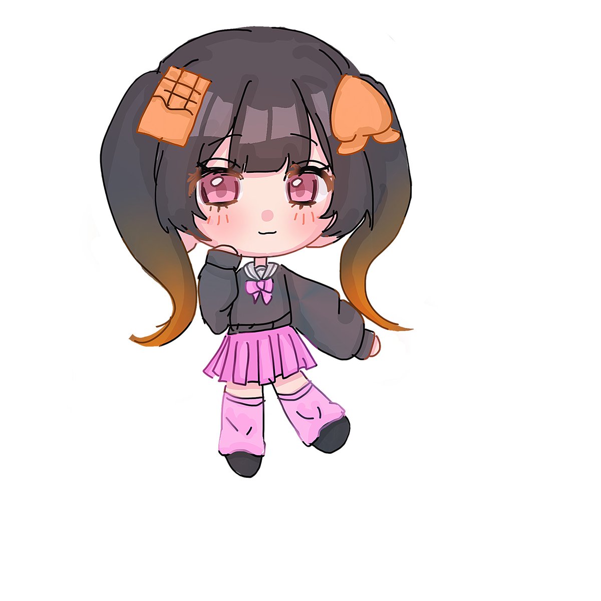 ankotti_'s tweet photo. @symmetrical1125 リプ失礼します꒰ ᐡᴗ͈ ·̫ ᴗ͈ ꒱

きゅるっとしたおめめとふわふわした雰囲気がとても好みで、一目惚れしました＞ω＜♥

お洋服やフリルの細かい描き込みも本当に可愛くて、ぜひこの絵柄で描いていただきたいです💖

素敵な企画ありがとうございますᴗ  ̫ ᴗ🎵 https://t.co/YXMe14nzgj