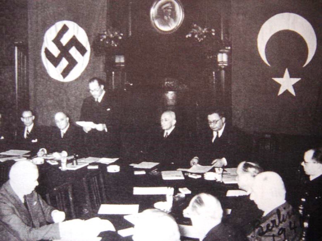 Advisor_AVomvas's tweet photo. @suyusekicen Turks are the proverbial coward ass-lickers of the world. It’s very well known that they were allies to the nazis. Written in global history. But how can a turkish illiterate peasant know?! 🤣🤣🤣 https://t.co/DkOPVY6D40