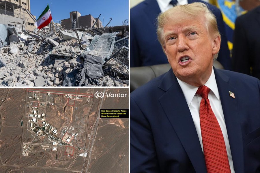 defense_civil25's tweet photo. 🚨Update: President Trump threatens to destroy Iran, again, in hope they will surrender for some reason. Iran has quickly rebuilt its military and nuclear program. Tehran states they have no reason to surrender. https://t.co/VRqZcE3ypN