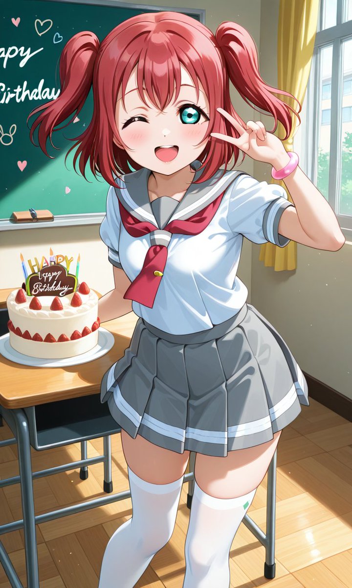Thomascat2715's tweet photo. 黒沢ルビィさん、お誕生日おめでとうございます！🎉🎂 https://t.co/F8ygUbg2cJ