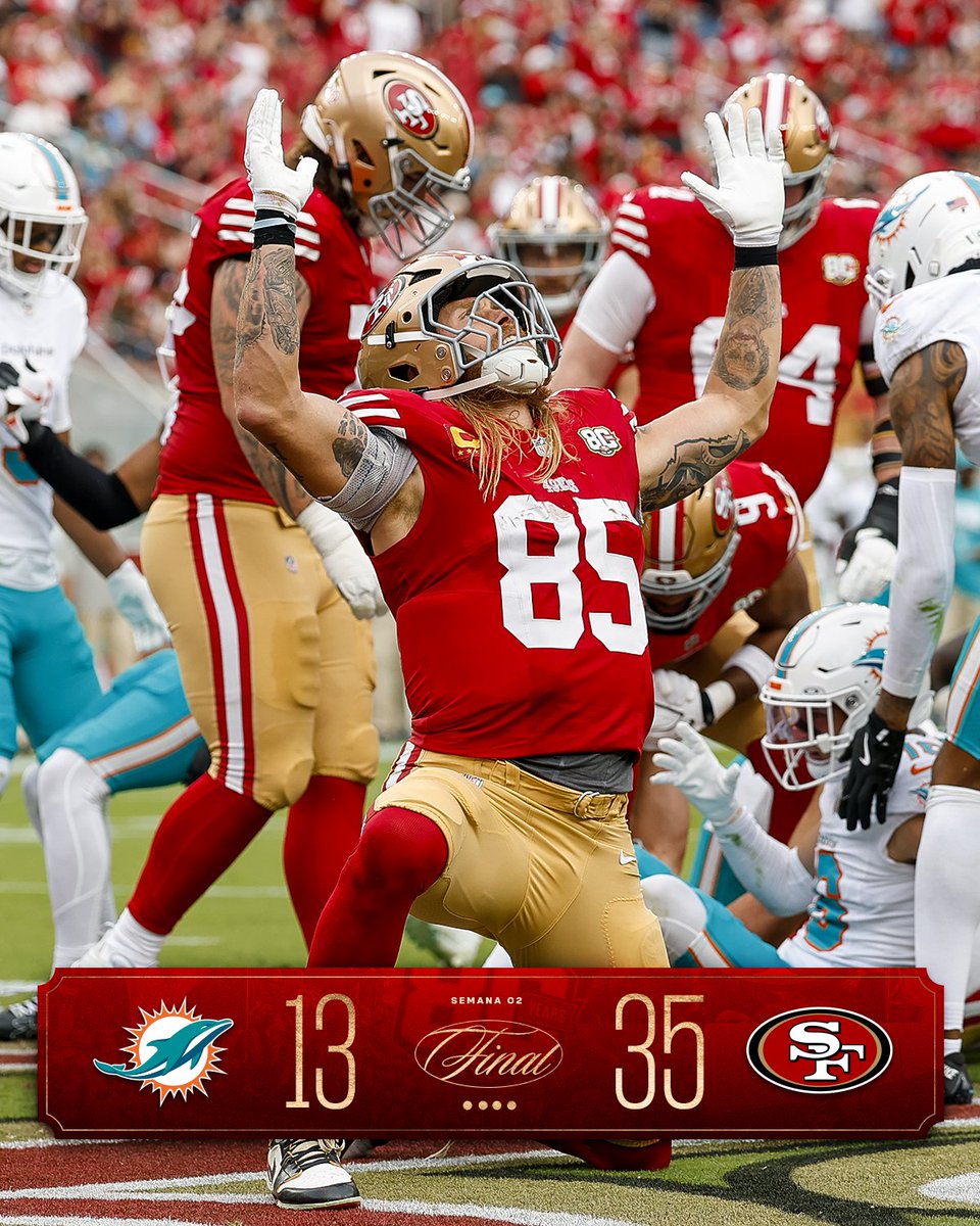 49ersESP's tweet photo. Abriendo la temporada en casa como se debe 🫡

#FTTB https://t.co/WqHBfCwOmu