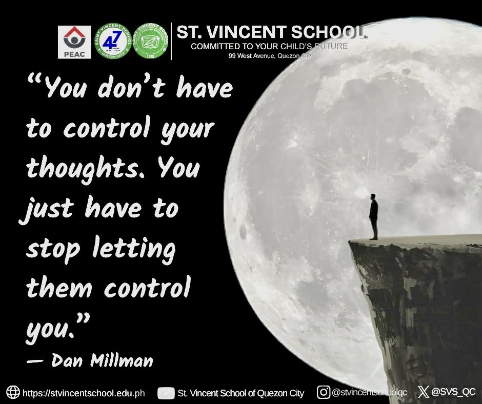 SVS_QC's tweet photo. Good day!
#SVSmondayquotes #svs #SVSQC
#MoldingLifeAchievers #stvincentschool
#committedtoyourchildsfuture https://t.co/bCRAHezMzL