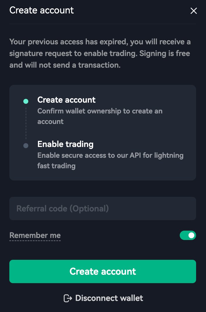 ifureJack's tweet photo. Want to make your first trade on @Vanta_exchange but not sure where to start?

You can go from connecting your wallet to placing your first trade in about 5–10 minutes.

Here’s the simple route:

1️⃣ Connect your wallet:
Go to Vanta, click Connect Wallet, choose your wallet, and sign the message to verify ownership.

2️⃣ Enable trading:
Click Enable Trading and sign once more. This creates your Trading Key through Orderly Network, so you don’t have to approve every order or cancellation from your wallet.

3️⃣ Deposit USDC:
USDC is the unified margin for Vanta perpetuals. Click Deposit, choose your network, enter your amount, and approve the transaction.

4️⃣ Start trading:
Once your USDC arrives, head to Markets or Trade and choose your market.

The part I like is what happens after setup: the Trading Key cuts down those repeated wallet confirmations, making the actual trading flow much smoother.

Connect → Enable Trading → Deposit USDC → Trade.

Simple enough to get started, but make sure you understand leverage, margin, and liquidation before trading.