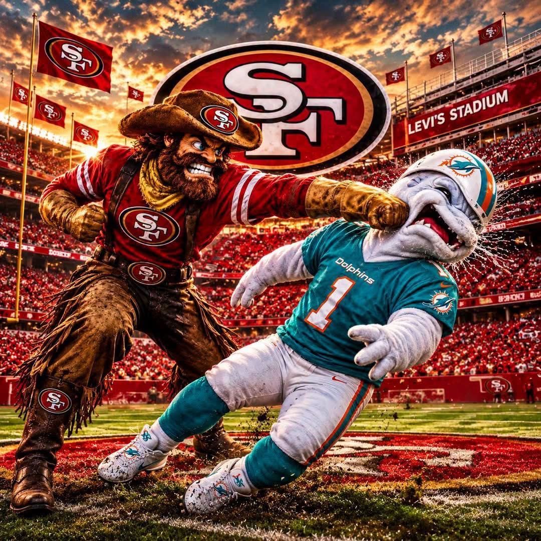 Val9erGrl_in_CA's tweet photo. Niners 35 Dolphins 13
Their record is now 2-0!
#FTTB #Quest4Six @49ers https://t.co/mChP41y3LJ