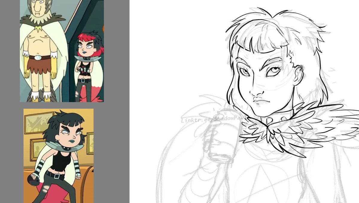 SmthWtevrPaul's tweet photo. I love BirdDaughter she is my godchild (WIP)
#rickandmorty https://t.co/6ZyATGet0S