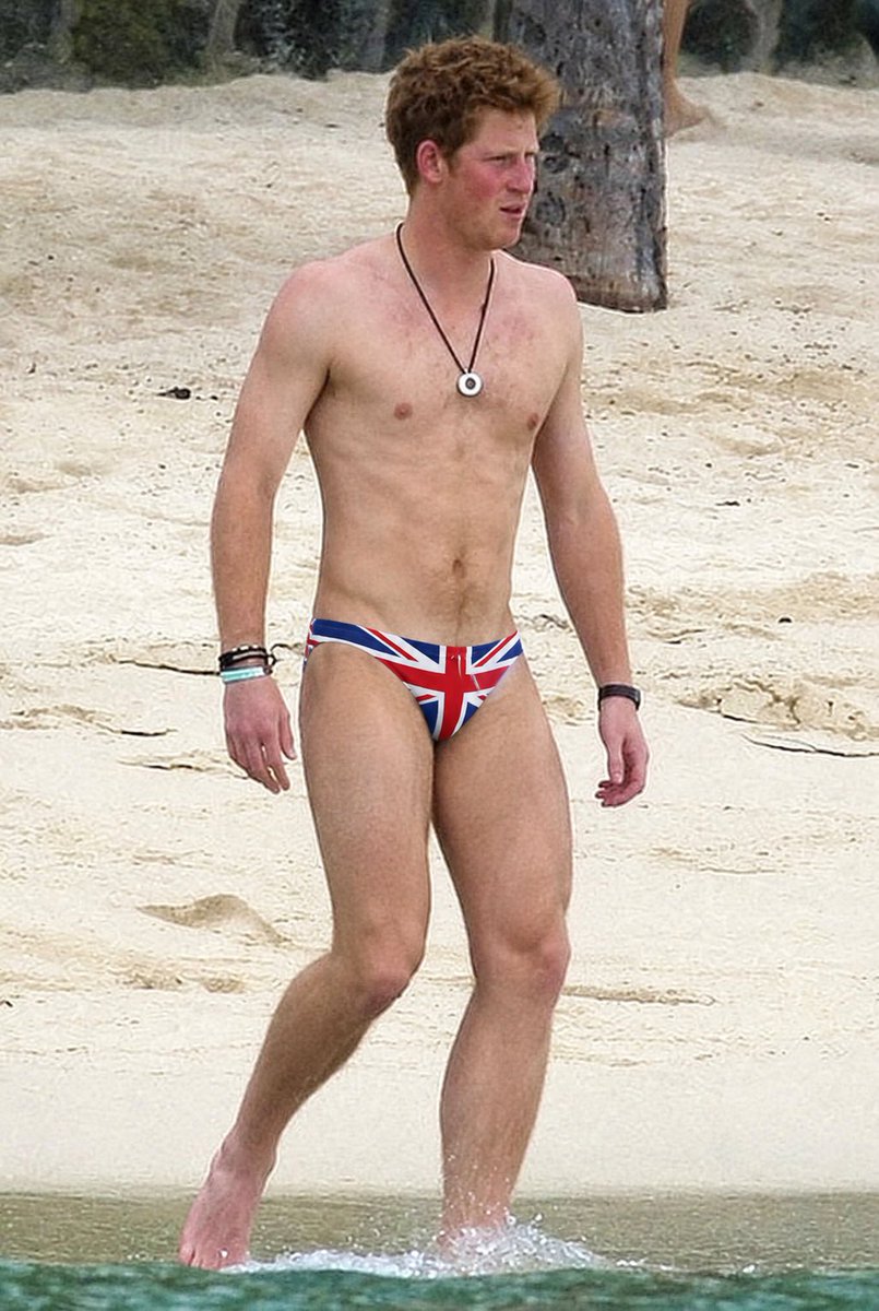nzubegoodluck80's tweet photo. Prince Harry is a Shirtless Hot Potato. https://t.co/HKXZi9FEuI