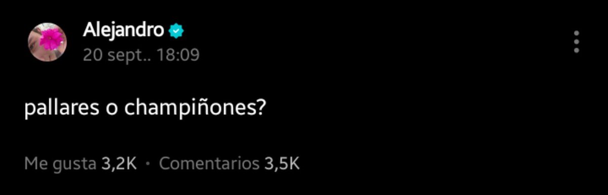 alearamburupe's tweet photo. [Weverse Post] 💬Alejandro | 200926 🌻

🐹 "pallares o champiñones?" 

🔗: https://t.co/3iI0EXZe3q

#AlejandroAramburu #AlejandroSTBV #SantosBravos #STBV @santos_bravos https://t.co/nllDNfOw9l