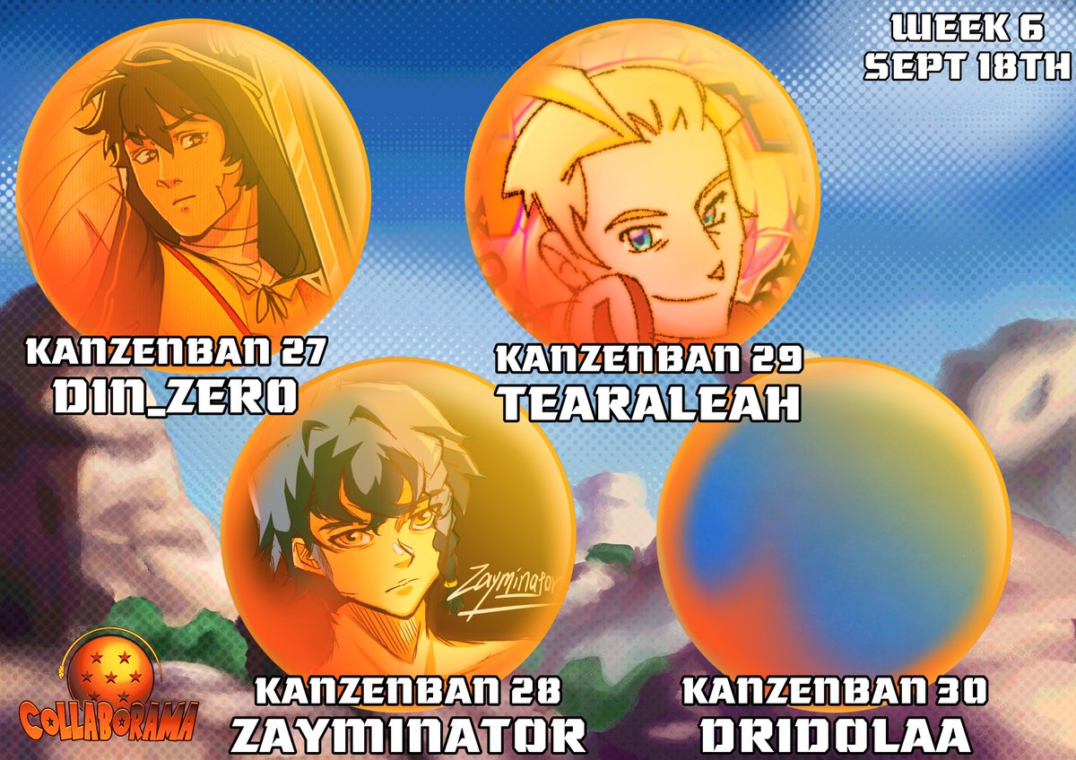 Collaborama_'s tweet photo. AND WITH THIS, THE DRAGON BALL SERIES FANZINE AT #COLLABORAMA HAS CONCLUDED.

PLEASE TAKE A PEAK AT OUR FINAL FEW ARTISTS, THEY DID GREAT! https://t.co/p4JEcGoeWy