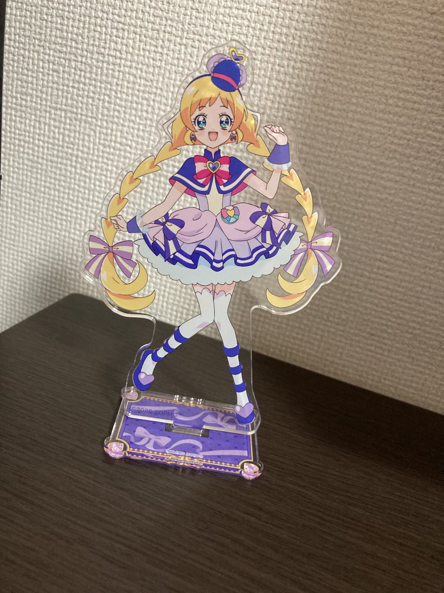 Macchan_mk2's tweet photo. 紫キュアなのに髪が金色というバランスの良さ。
帽子も似合うしフレンディのキャラデザはほんとにええですなぁ🤤 https://t.co/ZzXlmM15Ja