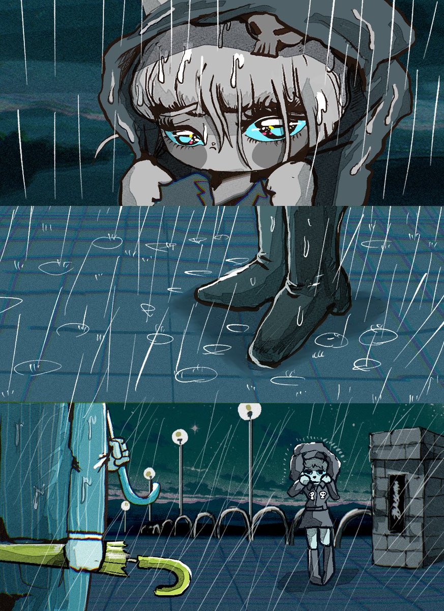i_mimichi's tweet photo. 傘 https://t.co/YSdBNtiWhD