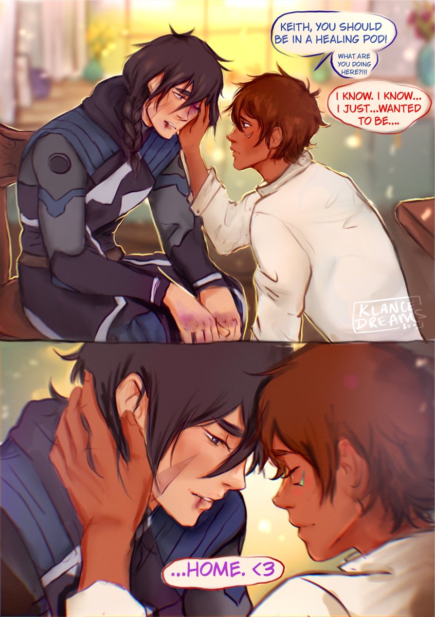 klance__dreams's tweet photo. finally sharing the piece i did for 𝗗𝗼𝗺𝗲𝘀𝘁𝗶𝗰 𝗗𝗮𝘆𝘀  𝗣𝗼𝘀𝘁-𝗖𝗮𝗻𝗼𝗻 𝗞𝗹𝗮𝗻𝗰𝗲 𝗭𝗶𝗻𝗲 🥰 (a post-canon #klance zine hosted by the #ITHLTFKlanceServer) 💕 https://t.co/CTqWsM6c8o