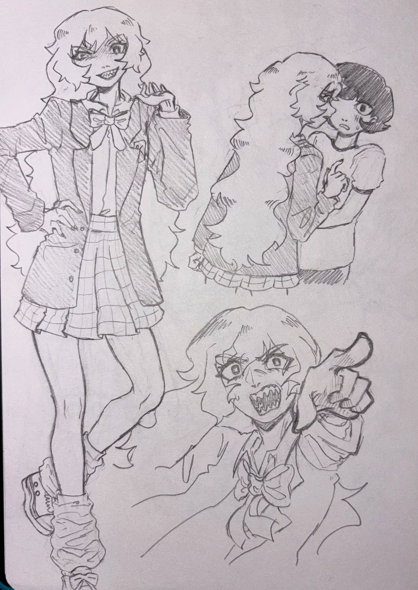 moonijelli's tweet photo. sketchbook dumppppp https://t.co/l194mQDiKk