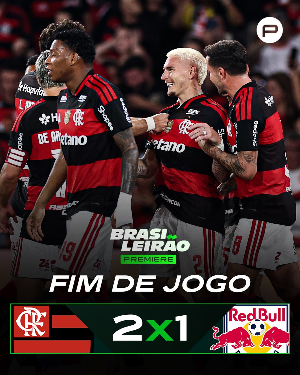 canalpremiere's tweet photo. MENGÃO SEGUE NA LIDERANÇA! 🔴⚫

Com Maracanã lotado, o Flamengo venceu o RB Bragantino por 2 a 1, pelo Brasileirão. Com o resultado, o Rubro-Negro segue na liderança e abre três pontos de vantagem sobre o vice-líder Palmeiras.

📸: Getty

#BrasileiraoNoPremiere #FLAxRBB https://t.co/42odXclOKW