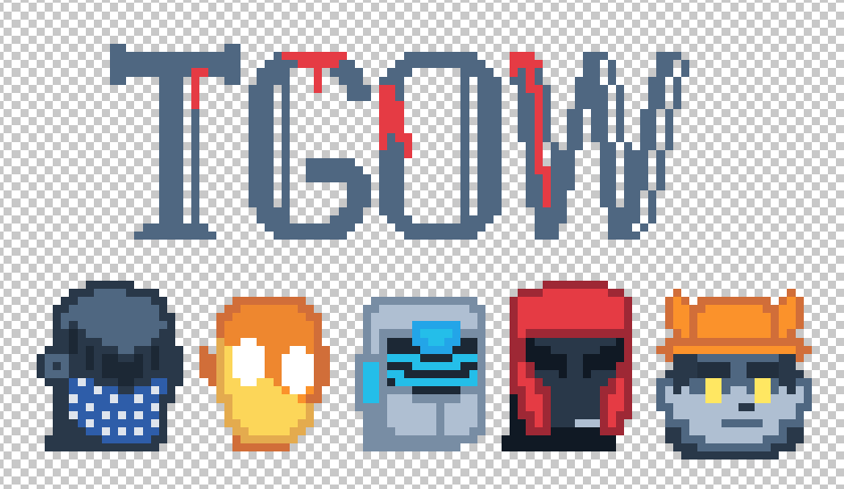TGOWyoming's tweet photo. The first pixel art designs for TGOW! (not the first designs, though! I'll have to keep looking through things for those.) https://t.co/DqPUVwHd4p