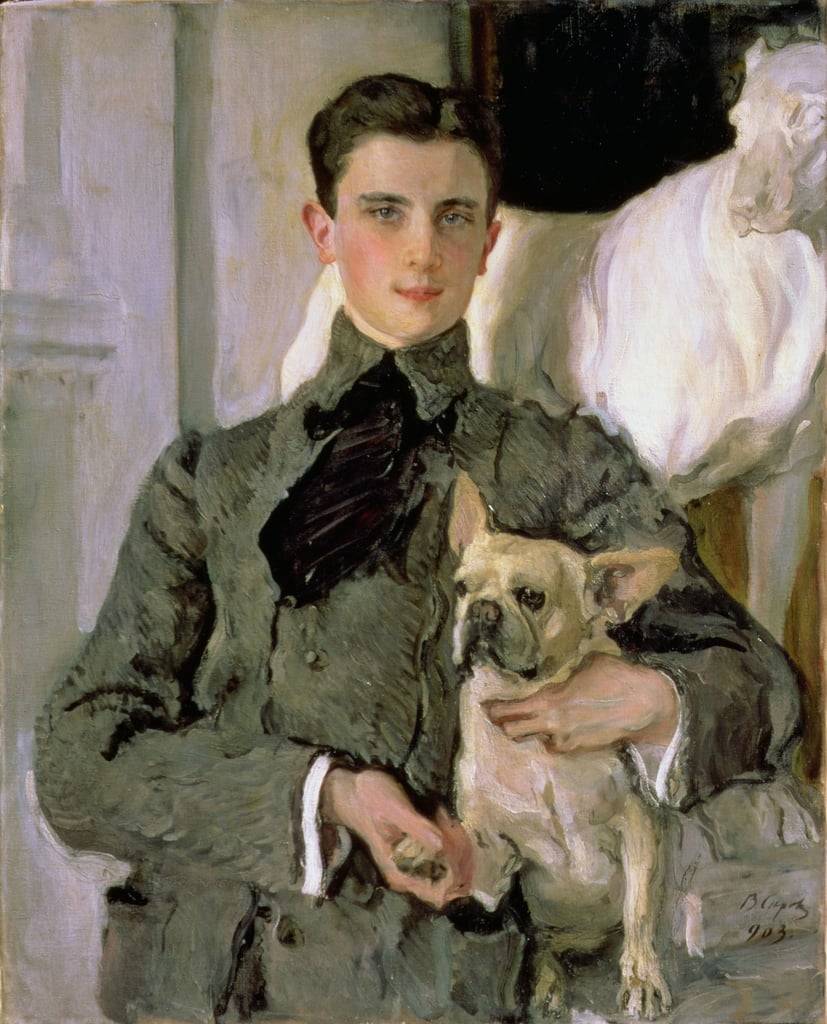 suddenxfear's tweet photo. felix yusupov posing for valentin serov, 1903 https://t.co/Usd7ABIEjk