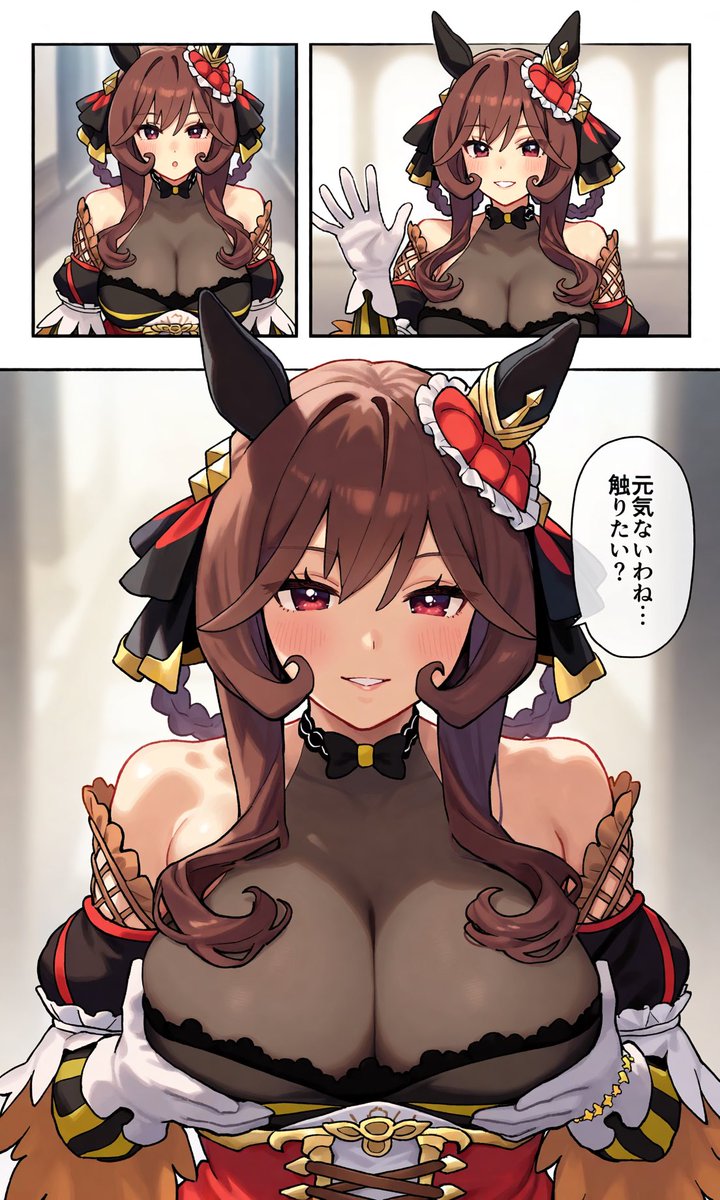 yaibaore's tweet photo. 作りたいシチュ、台詞含めてかなり自由に作れる…TSUBAKI凄い。
後は絵柄、コマ割りの引き出し（自分）を追求したい。 https://t.co/gIKyImRFGz