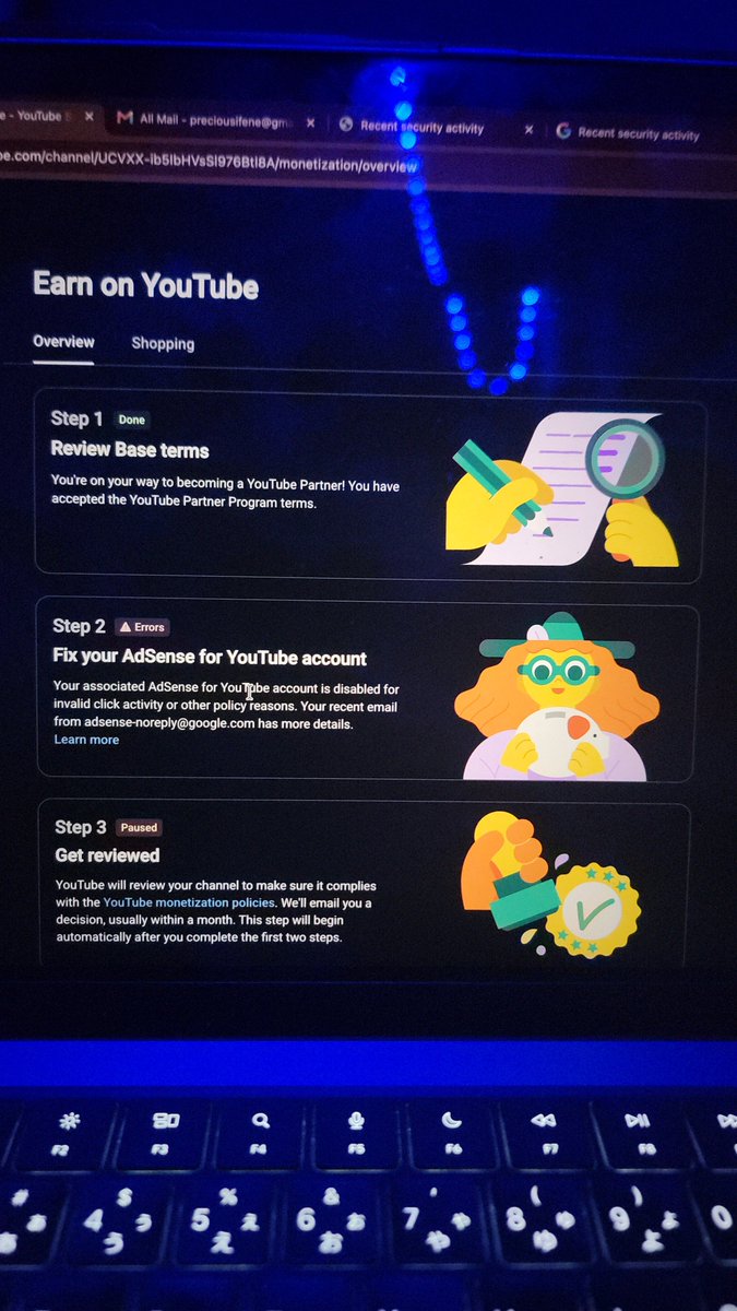 AnyamBright's tweet photo. @youtubepriest01 What about invalid clicks please 🙏 
I have been stick here for more than 4 months https://t.co/7pnjHDFr3S