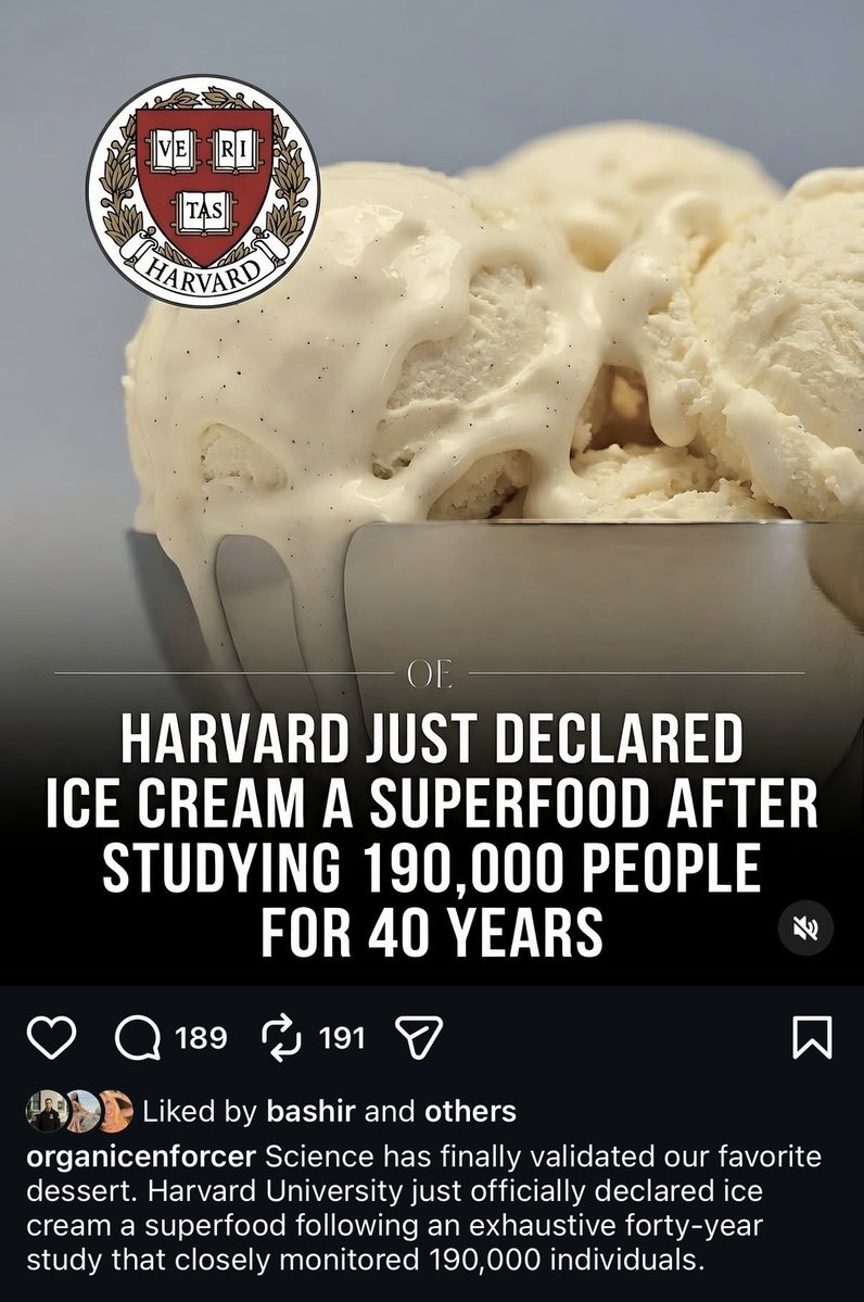 celestialbe1ng's tweet photo. ice cream is now a superfood according to Harvard but we’ve been telling you this for years + Ray Peat deserves an apology like yesterday 💙 https://t.co/PrytptS9af