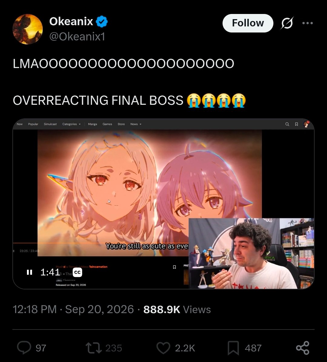 ChibiReviews's tweet photo. Some of the most miserable motherfuckers are upset that a person can just shed tears to a beautiful piece of literature

Glad I ain't this emotionally stunted. https://t.co/21kB0uuTnO