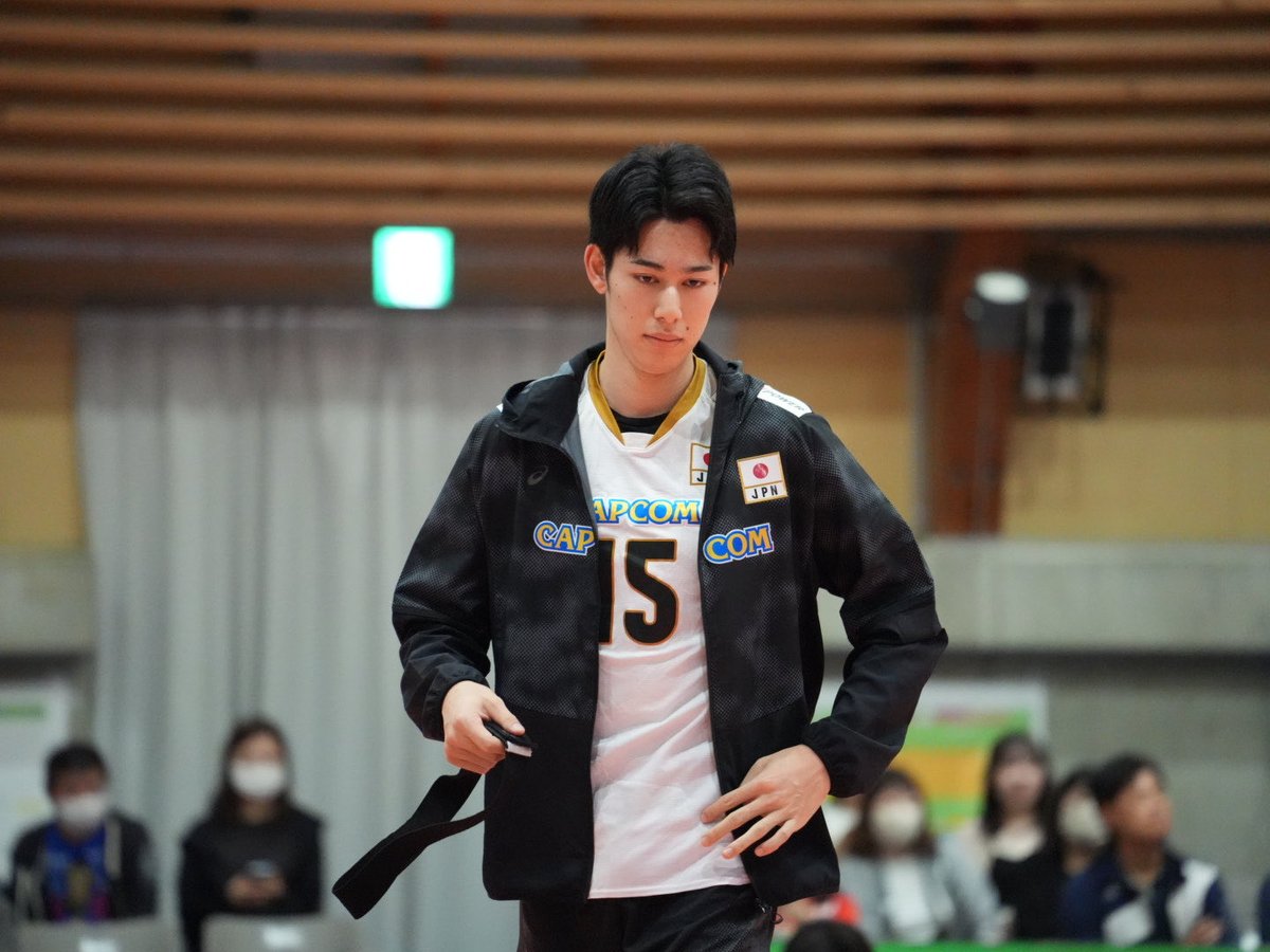 mkkm_1515's tweet photo. 20260920 
バレーボール男子日本代表
国際親善試合
日本対カタール 岩手

#甲斐優斗 https://t.co/LvxT9T5Dmq