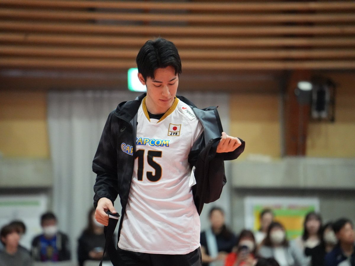mkkm_1515's tweet photo. 20260920 
バレーボール男子日本代表
国際親善試合
日本対カタール 岩手

#甲斐優斗 https://t.co/LvxT9T5Dmq