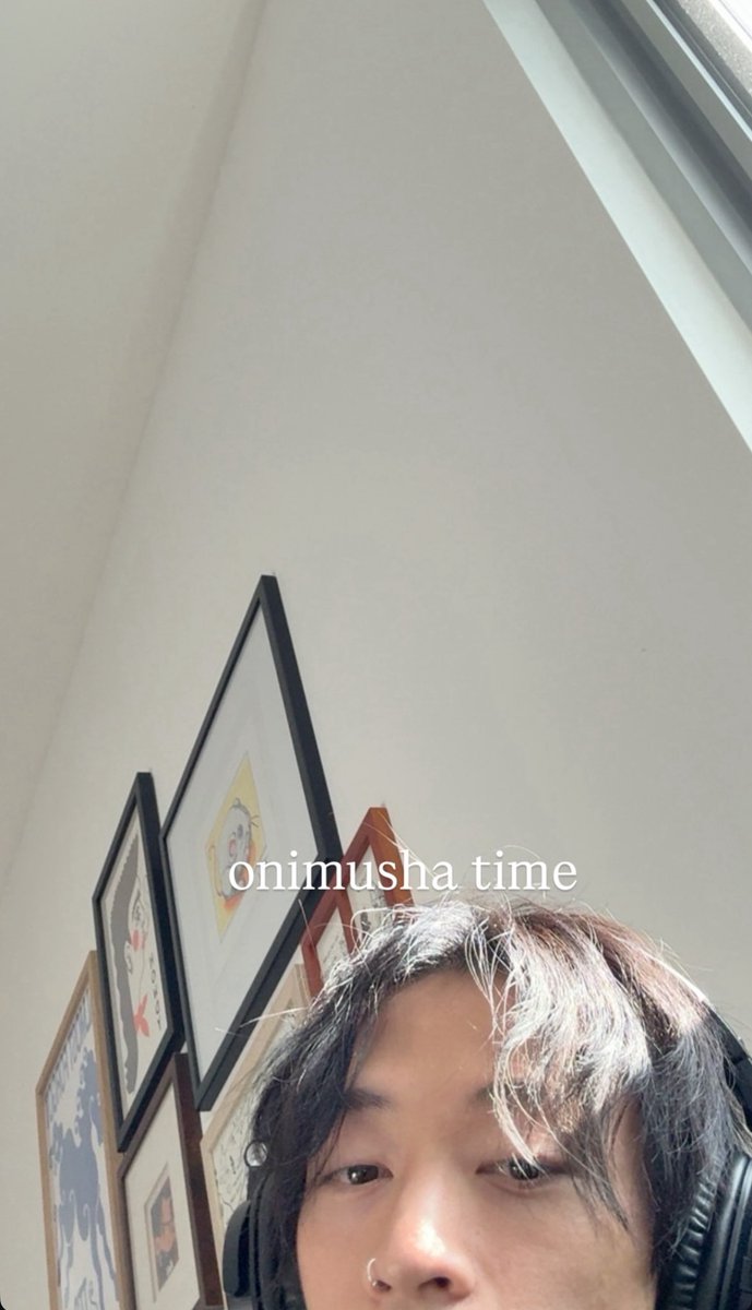 keshiupdates's tweet photo. “onimusha time”

📲 keshi via IG story https://t.co/2xyr8zgwlr
