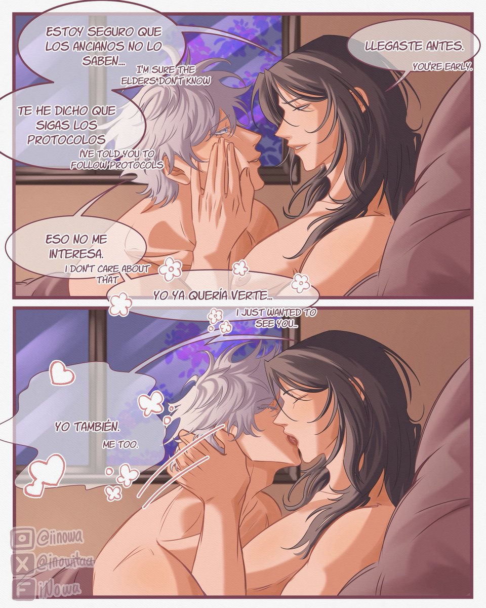 iNowitaa's tweet photo. #satosugu Au: ¿Qué habría pasado si Suguru no dejaba la Jujutsu High? No lo sabremos. https://t.co/LAhZPqxLPA