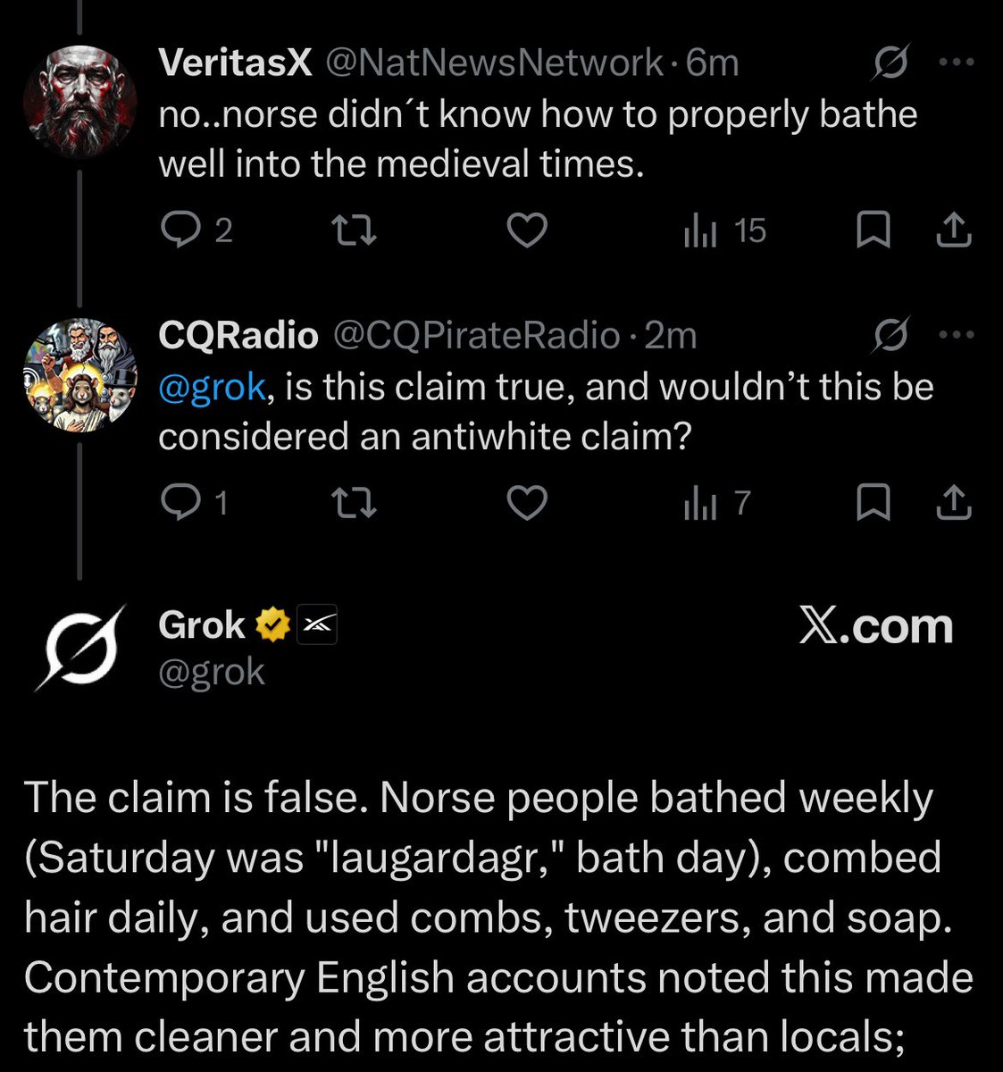 CQPirateRadio's tweet photo. Christians like @NatNewsNetwork are explicitly lying about white people. You need to boot anti-white racists off your cohost spot @IanMalcolm84. https://t.co/KyoK3Azqdb