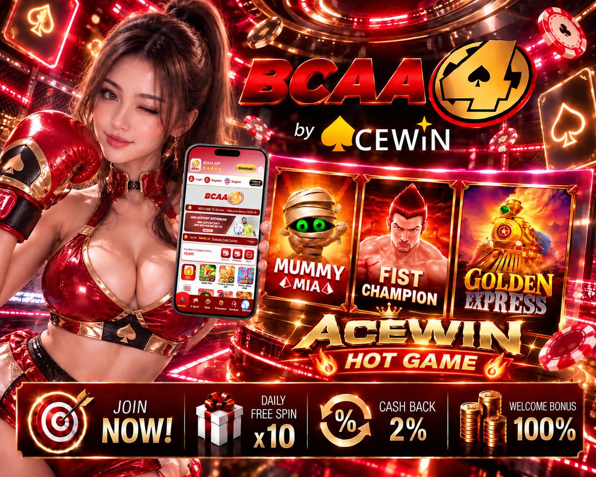 bcaa4_vip's tweet photo. 🔥ACEWIN GAMING HOT GAME🔥

💸 Peluang menang sedang tinggi!
🔥Sertai sekarang dan buru kemenangan anda!

💰 Jackpot menanti pemain yang bertuah! 🍀

🔗 Link： https://t.co/Xiw6s2I2Wp     🔍 Google ：BCAA4 https://t.co/B8ltBX67EJ