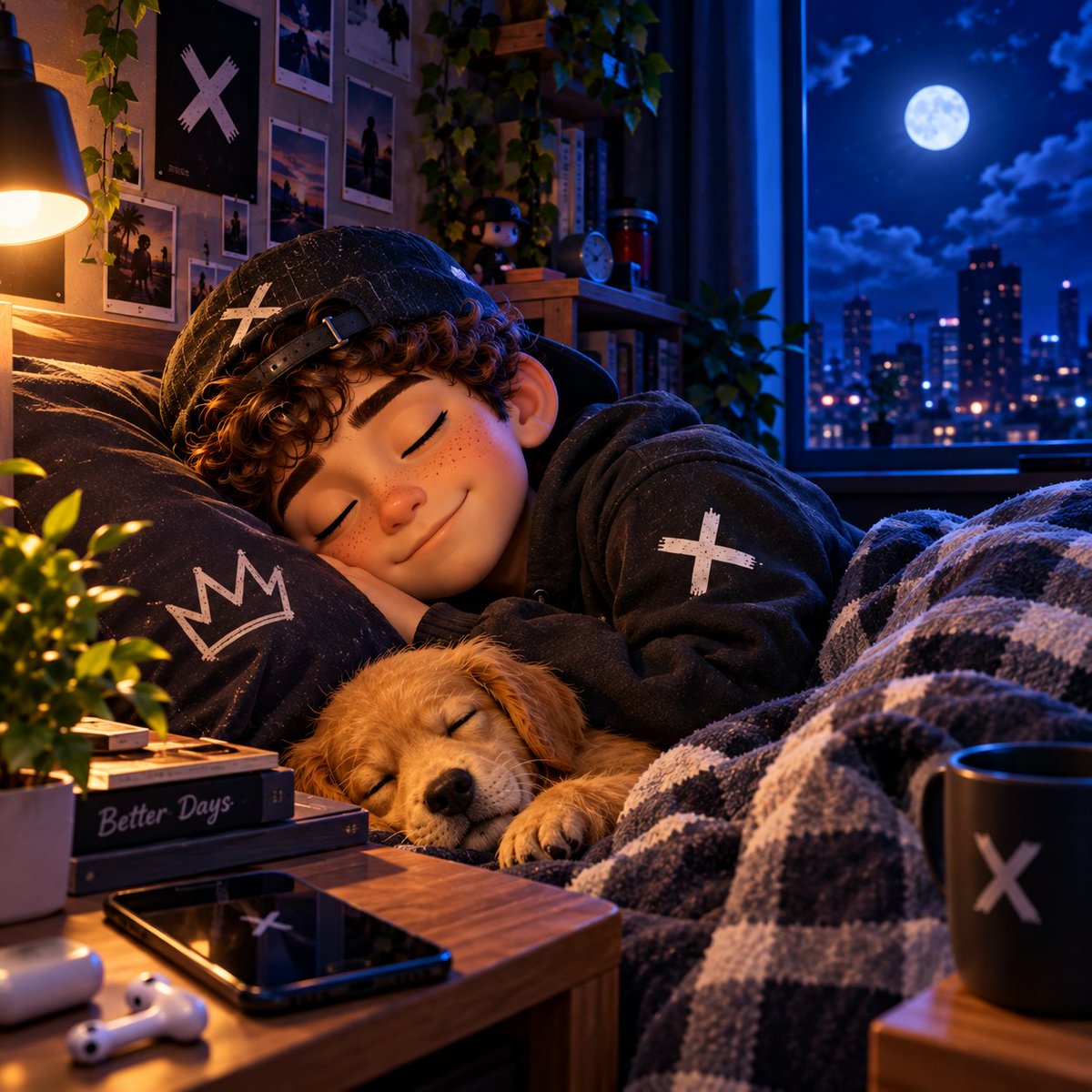 SFZOGEX69's tweet photo. We rested together, we dream together 🌙

We will rise together tomorrow ☀️

Good Night"GN"X Family 💙🙌 https://t.co/2oA9RvETkW